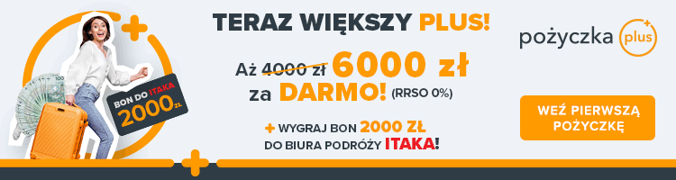 Pożyczka Plus - zobacz ofertę