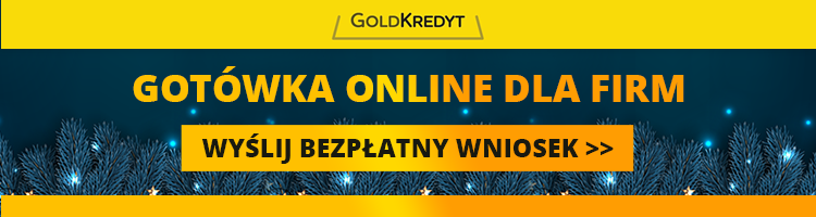 Pożyczka do 20000 zł na działalność gospodarczą od GoldKredyt.pl