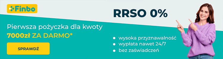 Finbo - pierwsza promocyjna pożyczka do 5000 zł na 30 dni