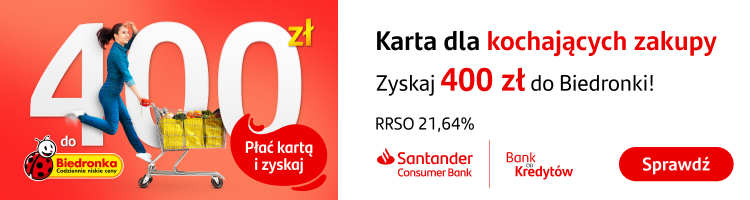 Karta kredytowa Santander Consumer Bank - zobacz ofertę