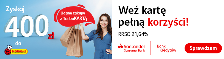 Karta kredytowa Santander Consumer Bank - zobacz ofertę