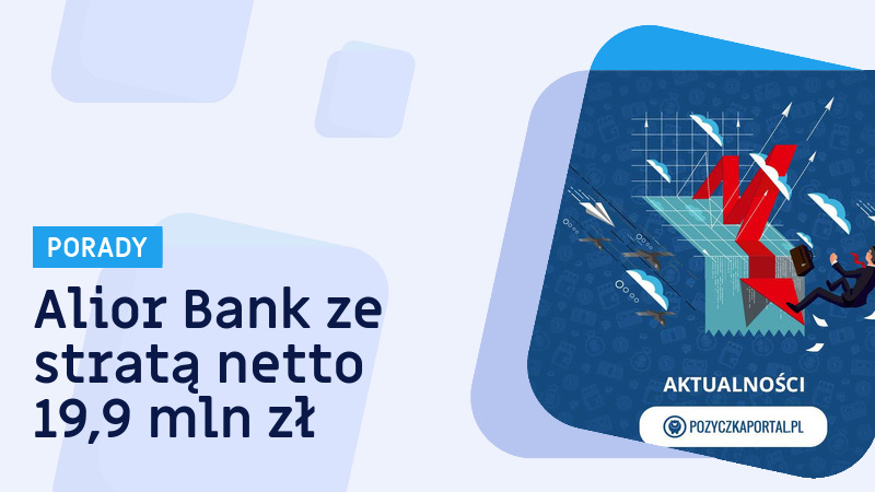 Alior Bank zamiast zysku zanotował 19,9 mln zł straty