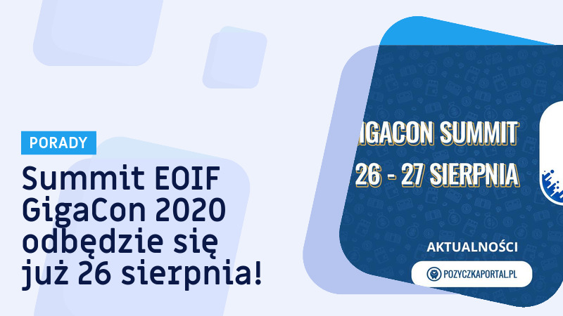 Udział w konferencji Summit EOIF GigaCon 2020, jest bezpłatny!