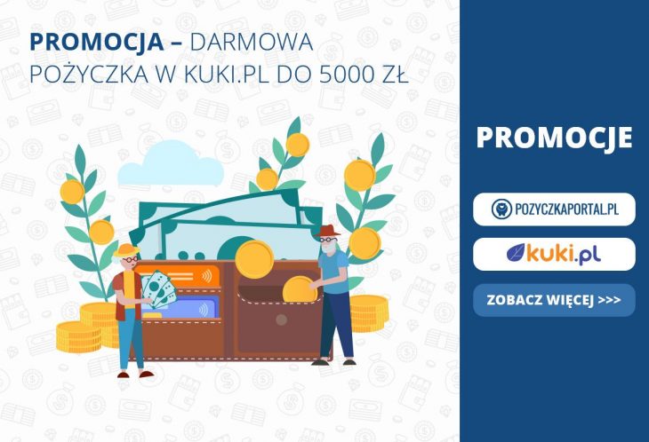 Warunki promocji darmowej pożyczki w Kuki.pl